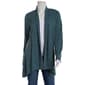 Womens Cure Open Front w/Shoulder Buttons Solid Cardigan - image 1