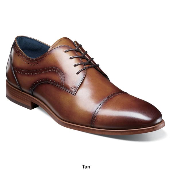 Mens Stacy Adams Bryant Cap Toe Lace Oxfords