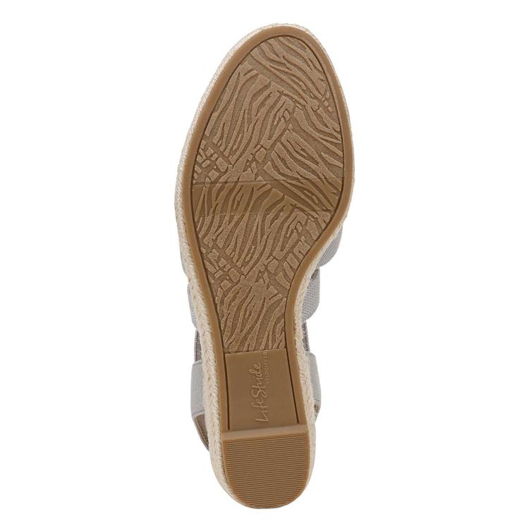 Womens LifeStride Kimball Espadrille Wedge Sandals