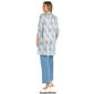 Petites R&M Richards 3pc. Foil Jacquard Straight Leg Pantsuit - image 2