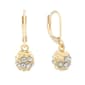 Gloria Vanderbilt Gold-Tone & Clear Fireball Drop Earrings - image 1