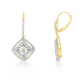 Diamond Classics&#40;tm&#41; 1/4ctw. Rose Diamond Dangle Earrings
