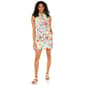 Womens Emma & Michele Sleeveless Fruit Drawstring Waist Romper - image 1