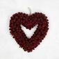 Northlight Seasonal Pine Cone Rose Valentine''s Day Heart Wreath - image 3