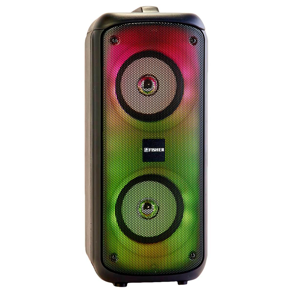 Fisher Dual 4in. LED Flame Light Speaker
