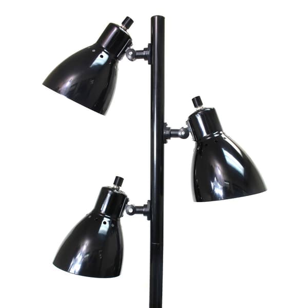 Creekwood Home Essentix 64in. Traditional 3-Light Floor Lamp