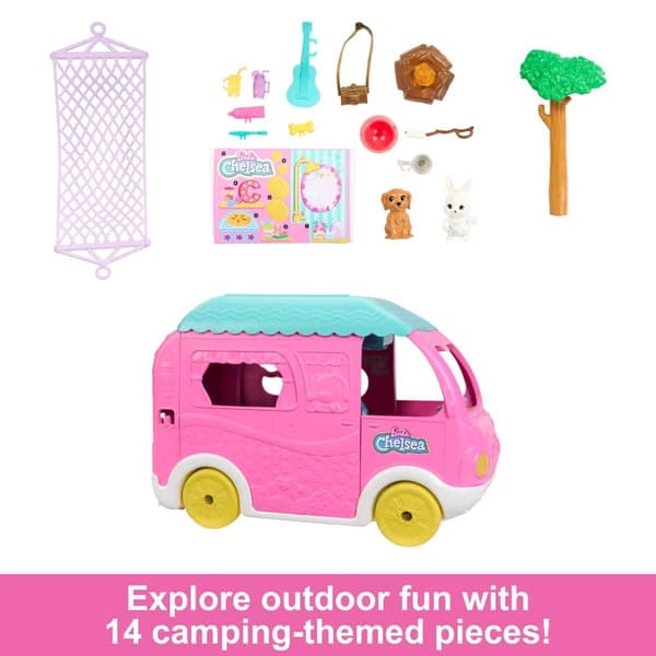 Barbie&#174; 12in. Chelsea Doll & Camper
