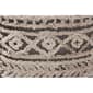 Baxton Studio Cronin Handwoven Hemp Pouf Ottoman - image 4