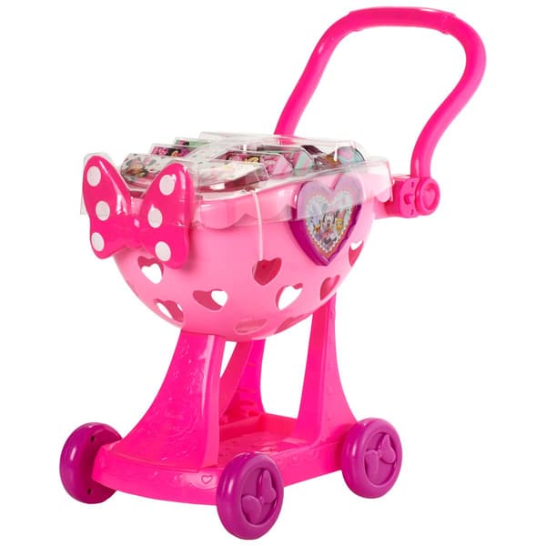 Disney Minnie Mouse Bowtique Shopping Cart - image 
