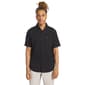 Mens Quiksilver Barge Textured Point Casual Button Down Shirt - image 1