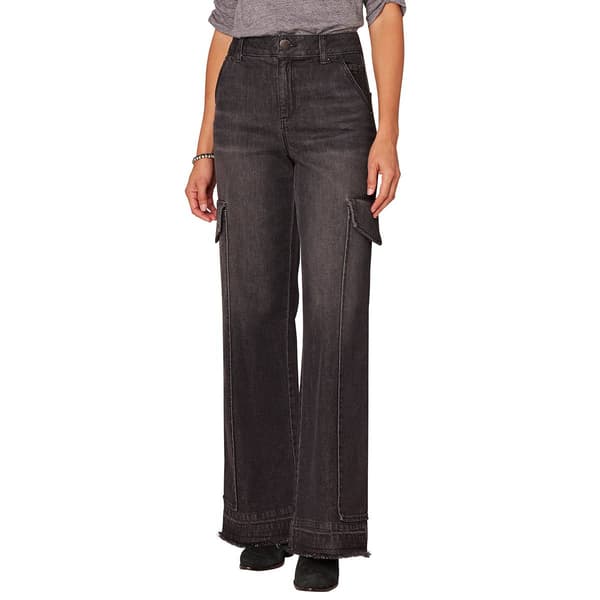 Womens Democracy Skyrise Wide Leg w/ Center Front Seam Jean - image 