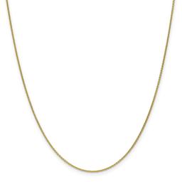 Gold Classics(tm)10kt. Yellow Gold 0.1mm 24in. Chain Necklace