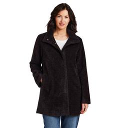 Womens Weatherproof® Houndstooth Cocoa Cozy Topper Coat