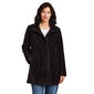 Womens Weatherproof® Houndstooth Cocoa Cozy Topper Coat - image 4