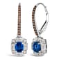 Le Vian(R) Chocolate Diamonds(R) Sapphire Dangle Earrings - image 1