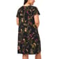 Plus Size MSK Short Sleeve Grommet Shift Trim Dress - image 2