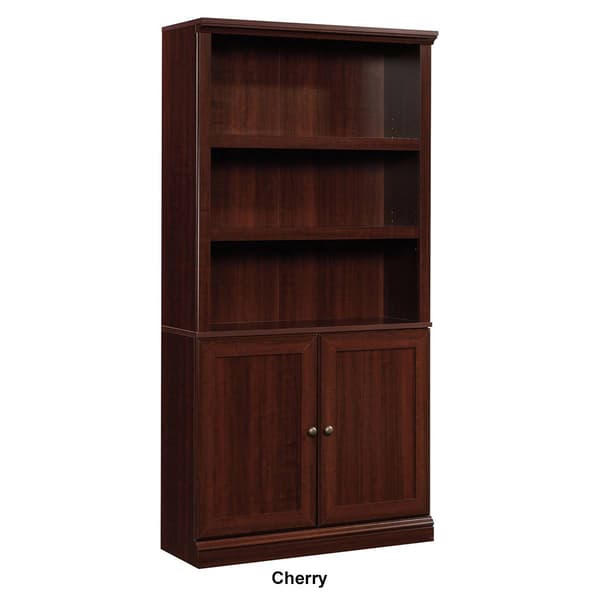 Sauder Select Collection 5 Shelf Bookcase With Doors