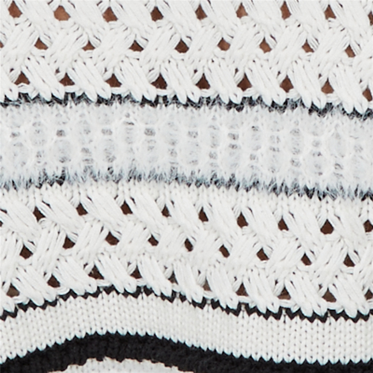Womens Hearts of Palm Wrapped in Rubies Stripe Sweater