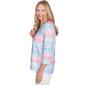 Womens Alfred Dunner Classics Geometric Biadere Tee - image 3