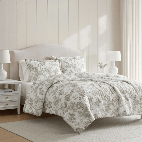 Martha Stewart Avery Floral Duvet Set