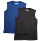 Mens Ultra Performance 2pk. Marled and Solid Muscle T-Shirts - image 1