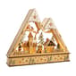 Kurt S. Adler 11.4in. Wooden Light Up Mountain Village - image 2