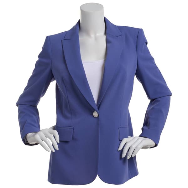 Womens Calvin Klein Long Sleeve One Button Jacket w/Hardware - image 