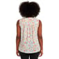 Petite Napa Valley Sleeveless Star Pleat Jacquard Blouse - image 2