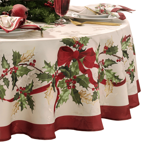 Villeroy & Boch Winter Bows & Garland Tablecloth