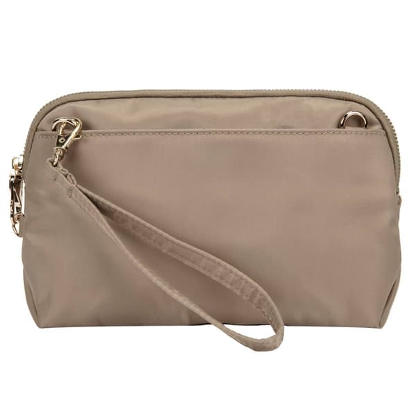 Travelon Tailored Convertible Crossbody Clutch Tote