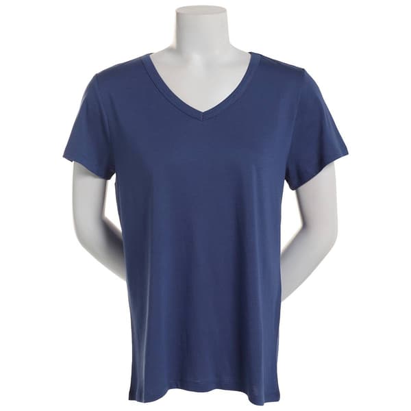 Plus Size Architect® Short Sleeve V-Neck Jersey Tee