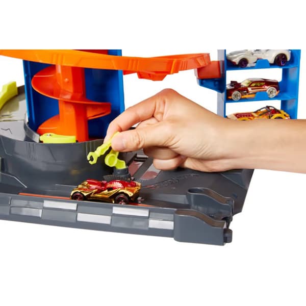 Hot Wheels mega City Garage