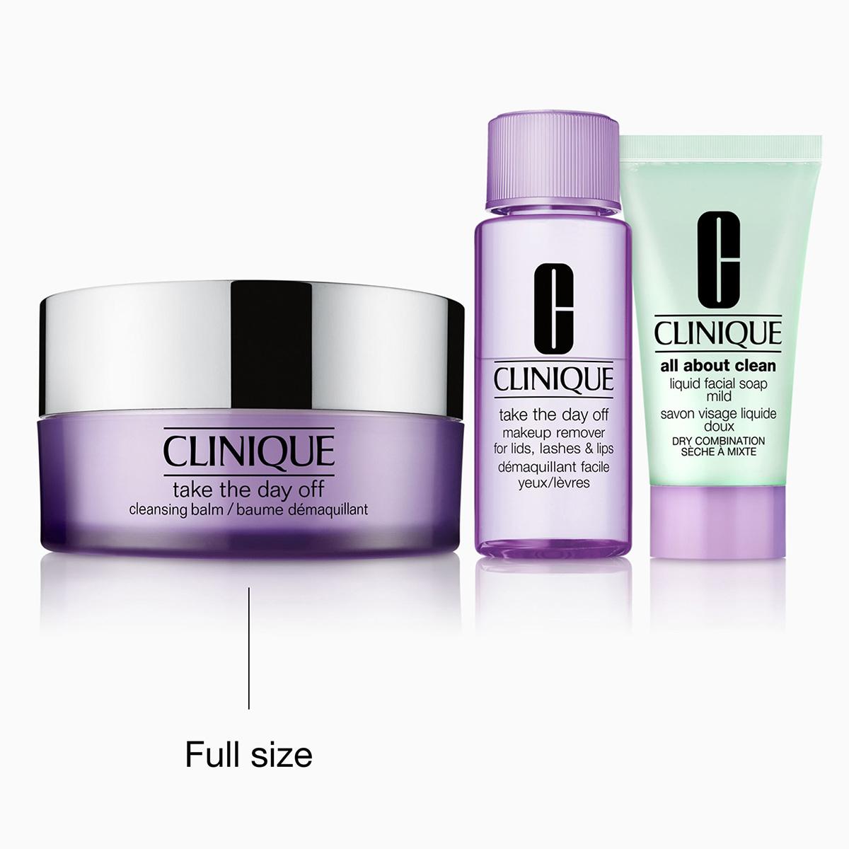 Clinique 3pc. The Cleansing Edit Skincare Set  - $59 Value