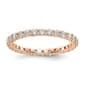 Endless Affection&#40;tm&#41; 14kt. Rose Gold Eternity Band - image 1