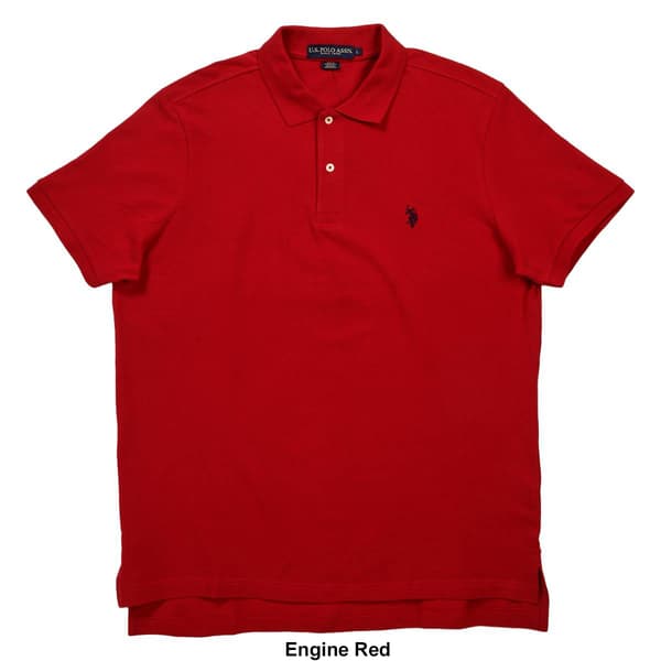 Mens U.S. Polo Assn.® Short Sleeve Pique Polo