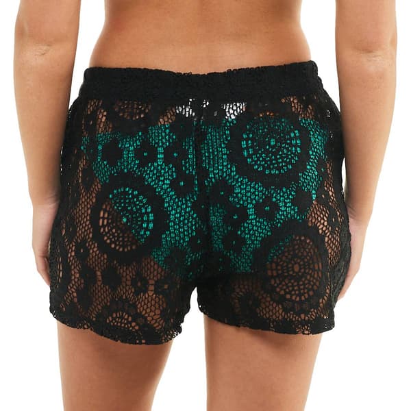 Juniors Cover Me Marakuja Crochet Beach Shorts