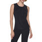 Womens DKNY Sleeveless Solid Pleat Neck Back Keyhole Blouse - image 1