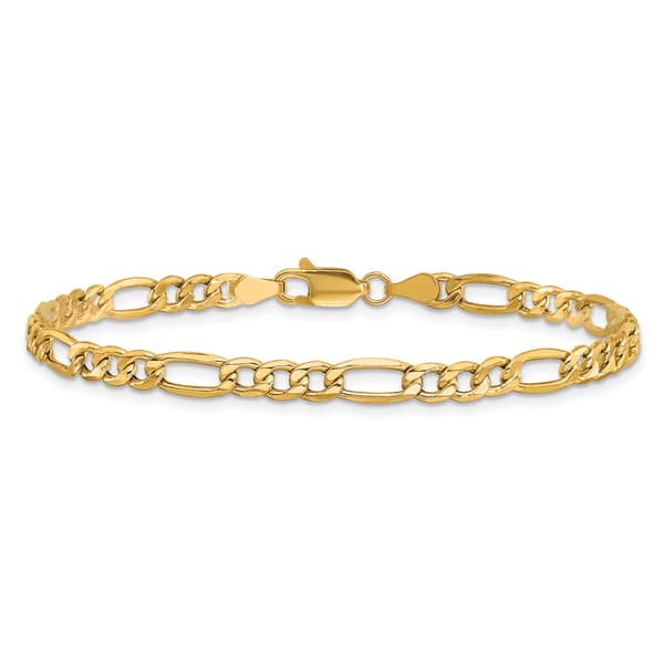Gold Classics™ 10kt. Yellow Gold Figaro Chain Bracelet