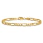 Gold Classics™ 10kt. Yellow Gold Figaro Chain Bracelet - image 2