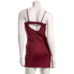 Juniors Madden Girl Mesh Rhinestone Embroidered Cami Skater Dress