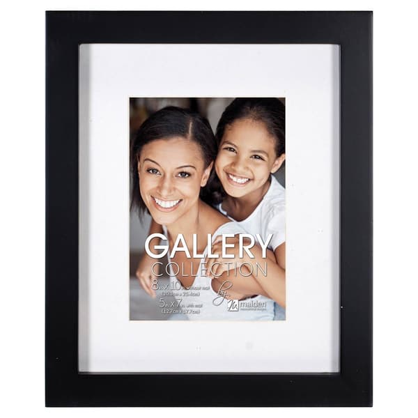 Malden Galley Black Matted Frame - 5x7/8x10 - image 