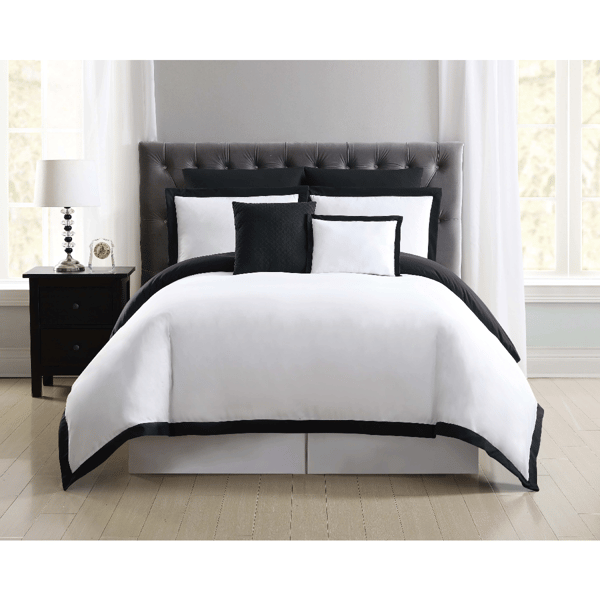Truly Soft Everyday Hotel Border 7pc. Duvet Set - image 