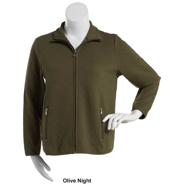 Womens Hasting & Smith Long Sleeve Quilted Zip Jacket