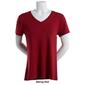 Womens Preswick & Moore&#174; Short Sleeve V-Neck Tee - image 15