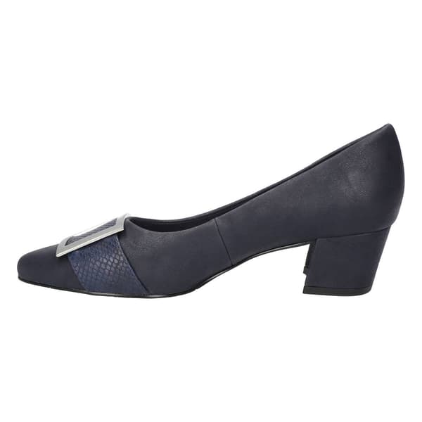 Womens Easy Street Cider Block Heel Pumps