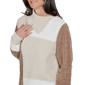 Womens Alfred Dunner Sunset Ridge Color Block Chenille Sweater - image 5