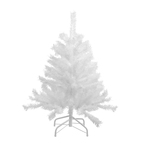 3'' Icy White Iridescent Spruce Artificial Christmas Tree - Unlit
