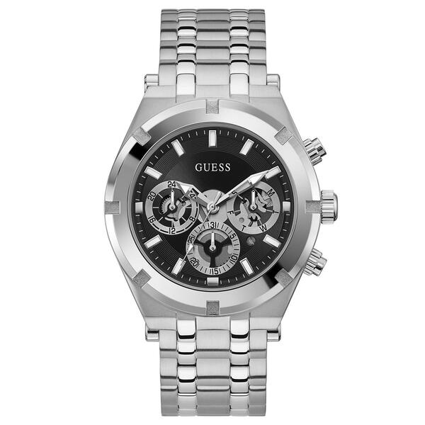 Mens Guess Silver-Tone Multi-Function Watch - GW0260G1 - image 