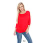 Womens White Mark Banded Dolman Center Marled Top - image 11