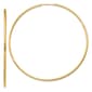 Gold Classics&#40;tm&#41; 65mm. 14kt Polished Endless Hoop Earrings - image 1